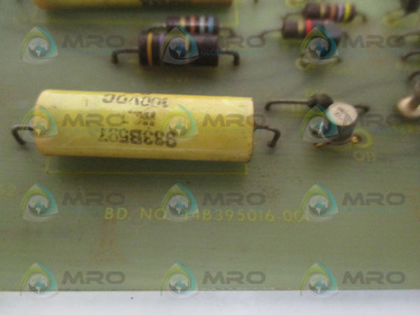 GENERAL ELECTRIC 44B395016-001 CIRCUIT BOARD UNMP