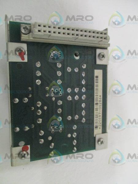 INDRAMT MOD3/1X105-171 PROGRAMMING MODULE UNMP