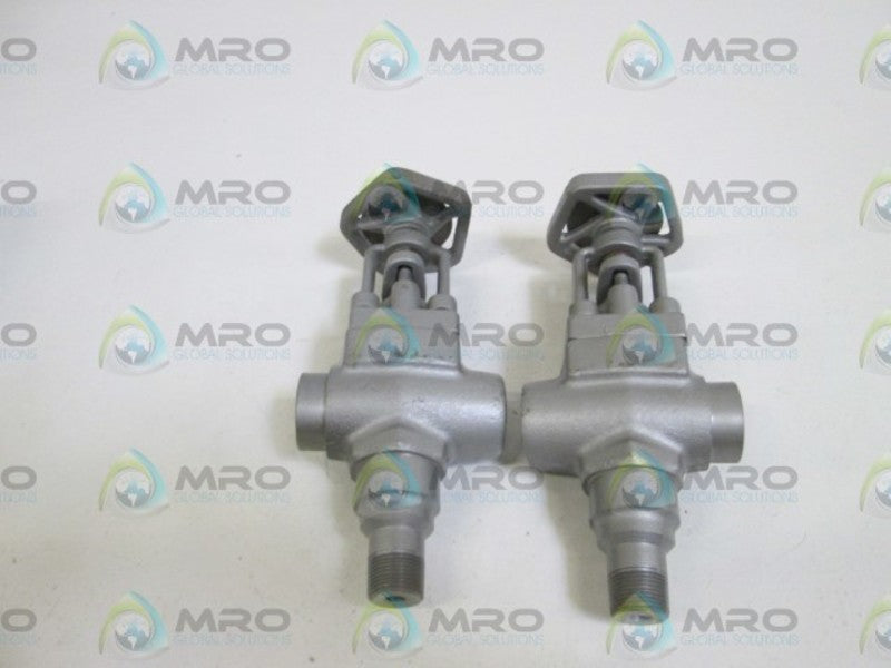 SET OF 2 PENBERTHY 530 WITH BALL CHECK VALVE  GAGECOCKS  6E108-500 NSMP