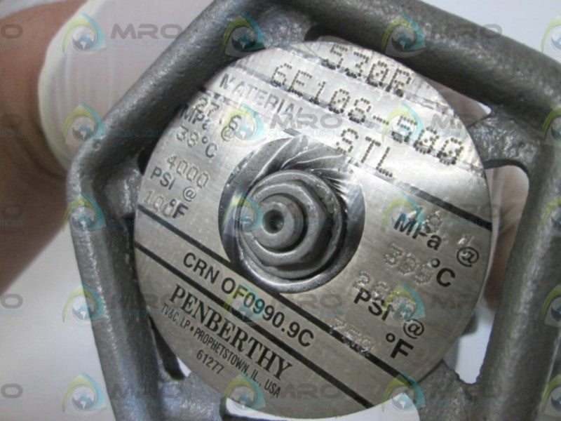 SET OF 2 PENBERTHY 530 WITH BALL CHECK VALVE  GAGECOCKS  6E108-500 NSMP