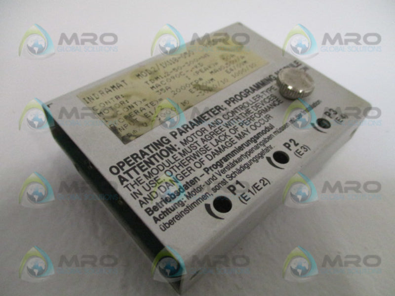 INDRAMAT MOD2/1X118-050 PROGRAMMING MODULE UNMP