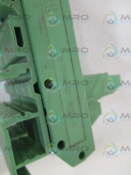 PHOENIX CONTACT UMK-SE11.25-1 TERMINAL BLOCK (AS PICTURED) UNMP