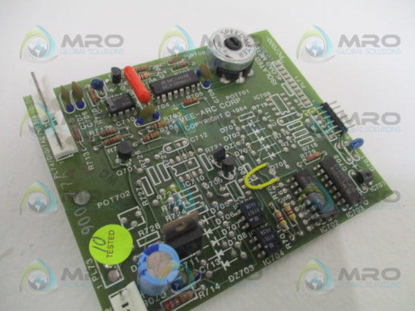 VEE-ARC PC7000 900-776 ISOLATED SPEED LOAD METER BOARD UNMP