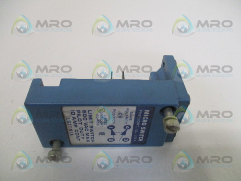 MICRO SWITCH LSZ7N1A LIMIT SWITCH (AS PICTURED) UNMP