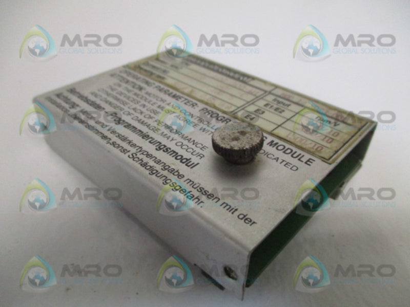 INDRAMAT MOD1/1X023-001 PROGRAMMING MODULE UNMP