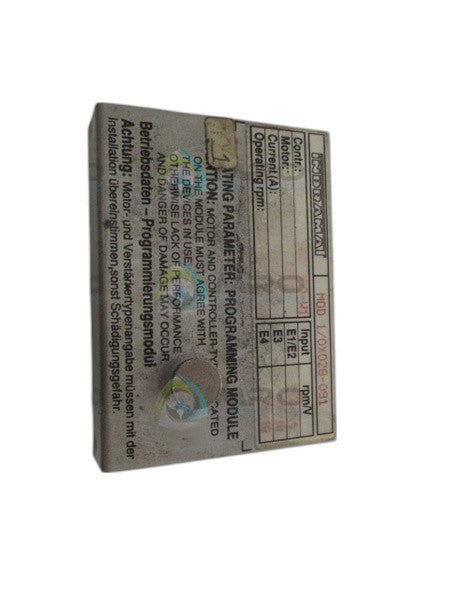 INDRAMAT MOD1/0X028-091 PROGRAMMING MODULE UNMP