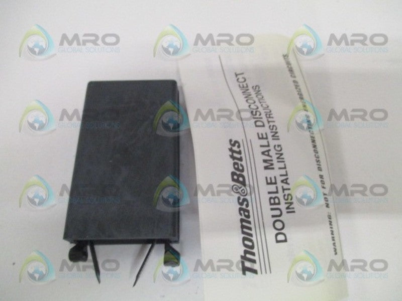THOMAS & BETTS M2DB00T-1 DOUBLE MALE BOOT NSNP