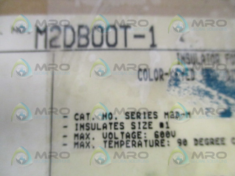 THOMAS & BETTS M2DB00T-1 DOUBLE MALE BOOT NSNP