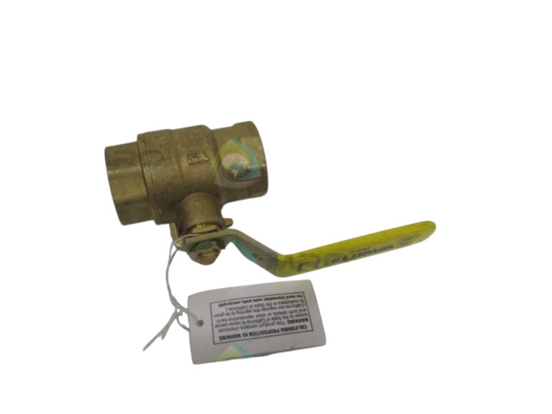 WATTS FVB-4 BRASS BALL VALVE 1" NSNP