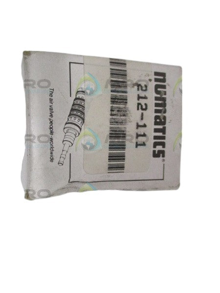 NUMATICS 212-111 RED PUSHBUTTON (AS PICTURED) NSMP
