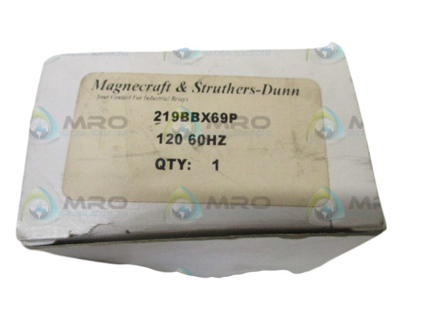 MSD 219BBX69P RELAY 120V NSMP