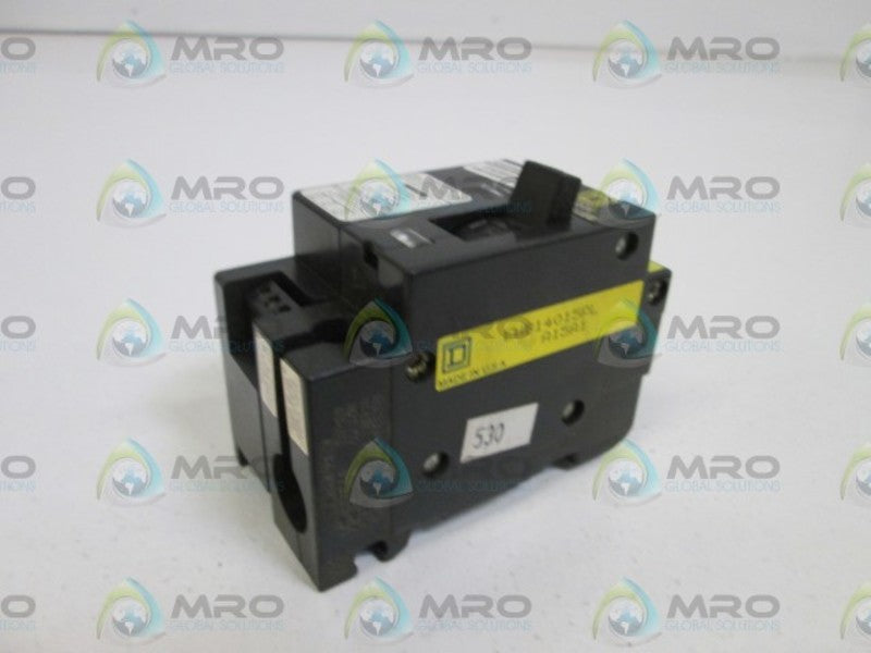 SQUARE D CIRCUIT BREAKER EHB14015PL NSMP