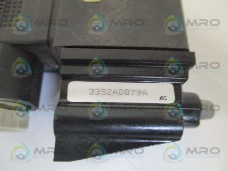 PARKER 33S2AD079A 3-WAY N/C 24VDC NSMP