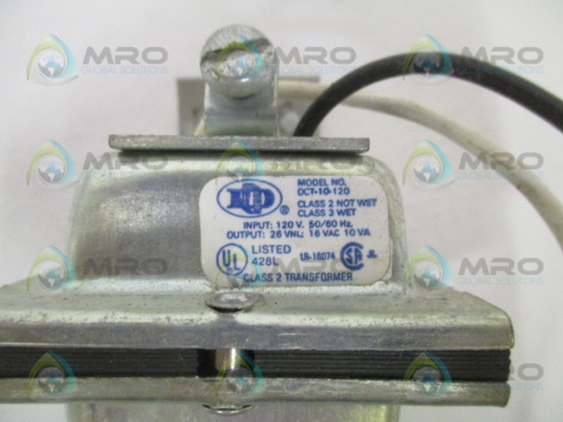 DORMEYER DCT-10-120 CONTROL TRANSFORMER 120V  UNMP