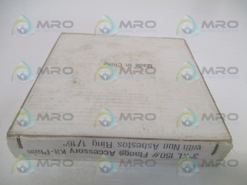 BULLSTRONG #150 3"XL FLANGE ACCESSORY KIT PLAIN 1/16"  NSFS