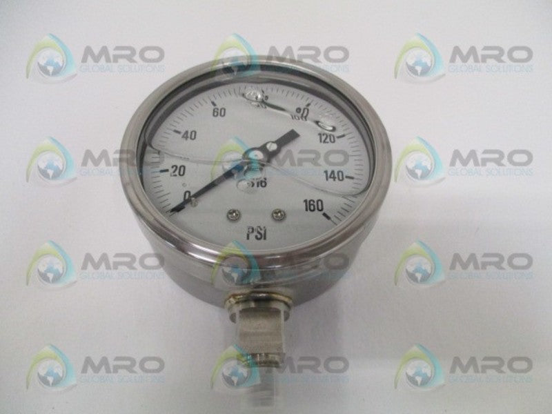 PIC GAUGES 4001-4LF PRESSUGE GAUGE 0-160 PSI 4" NSMP