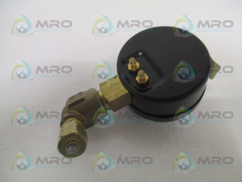 VIDEOJET 30inHg-0 76cmHg-0 VACUUM PRESSURE GAUGE UNMP