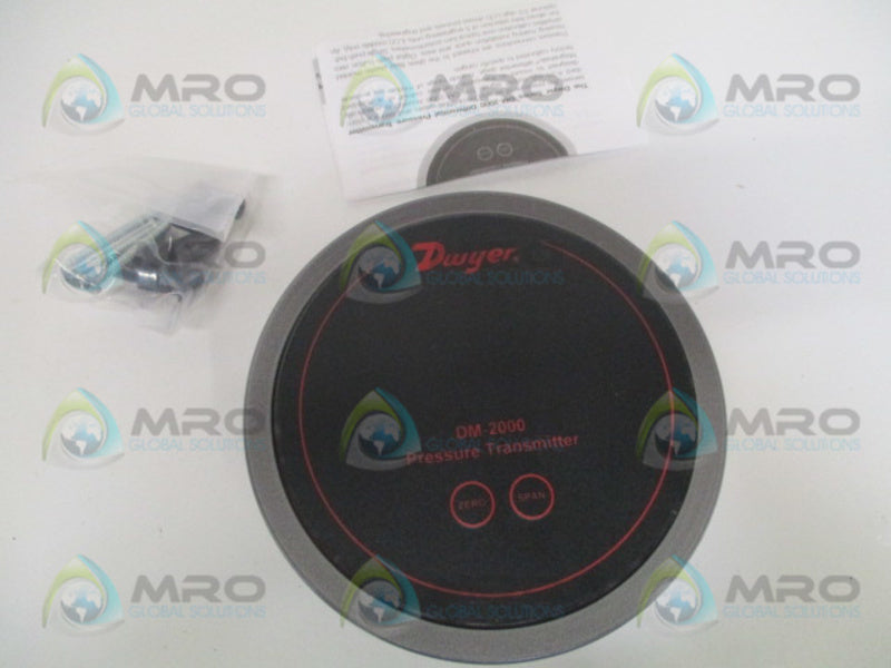 DWYER DM-2002 PRESSURE TRASMITTER 0-.25" WC  NSMP