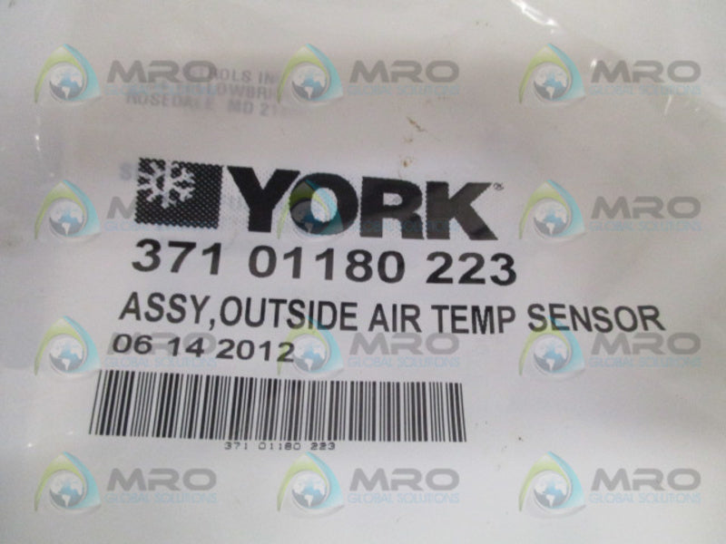 YORK 37101180223 OUTSIDE AIR TEMPERATURE SENSOR ASSEMBLY NSMP