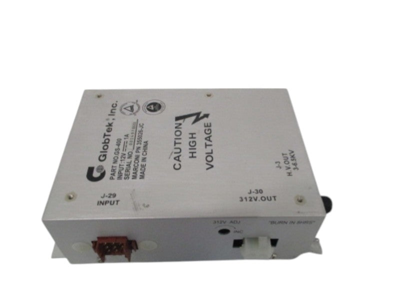 GLOBTEK GS-400 POWER SUPPLY 12V UNMP
