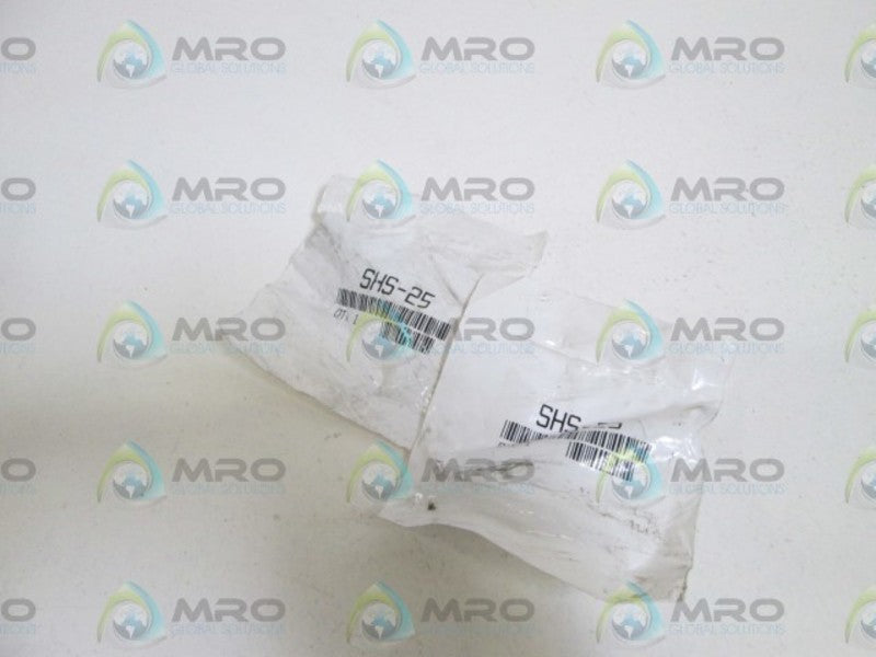 LOT OF 2 SHAFT SHS-25 NSMP