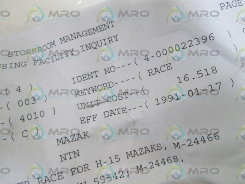 MAZAK 4-000022396 NSNP