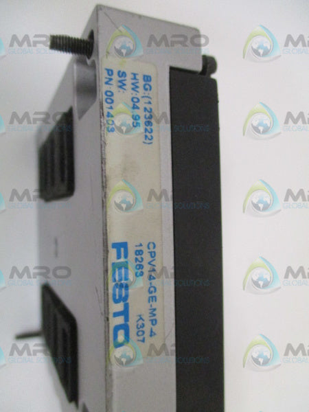 FESTO CPV14-GE-MP-4 MANIFOLD INTERFACE VALVE  UNMP