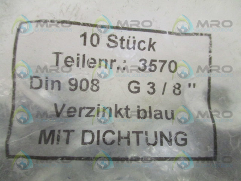 MIT DICHTUNG 3570 ASSEMBLY KIT (PKG OF 10) NSMP