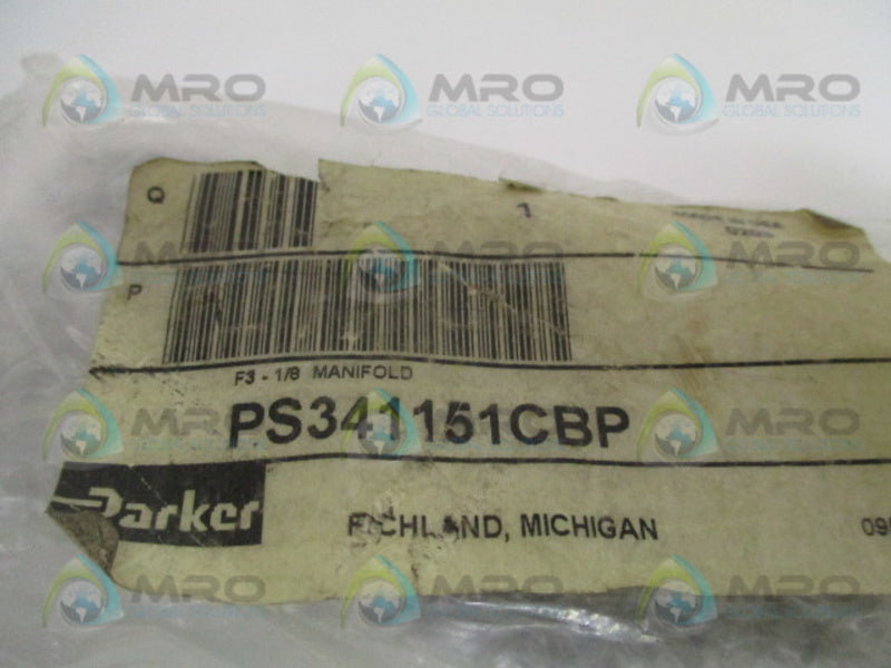 PARKER PS341151CBP PNEUMATIC MANIFOLD NSMP