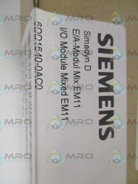 SIEMENS SIMADYN D 6DD1640-0AC0  NSFS