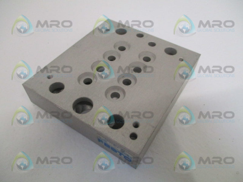 FESTO CPV14-VI-P4 PNEUMATIC MULTIPLE CONNECTOR PLATE  NSNP