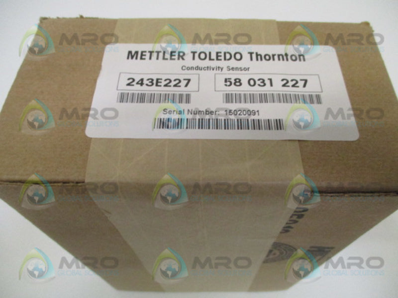 METTLER-TOLEDO THORNTON 243E227 CONDUCTIVITY SENSOR NSFS
