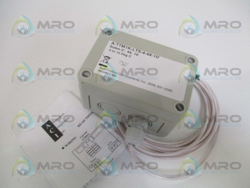 AUTOMATION COMPONENTS A/TTM1K-LTS-4-4X-10' TEMP. TRANSMITTER  NSNP
