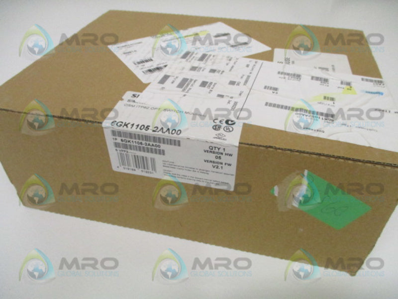 SIEMENS SIMATIC 6GK1105-2AA00 OSMITP62 OPTICAL SWITCH MODULE NSFS