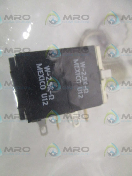 YORK 02539456000 POTENTIOMETER 2500 OHMS NSMP