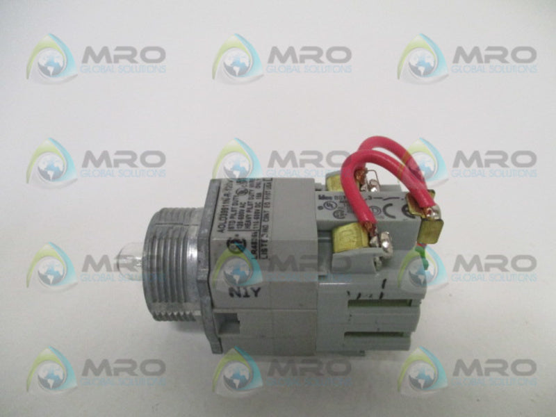 IDEC AOLD39911N-R-120V INDICATOR PILOT LIGHT UNMP