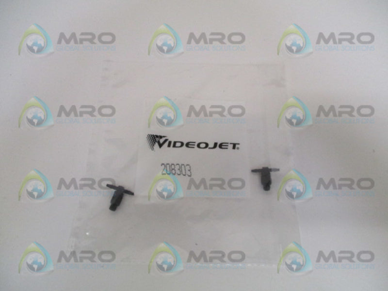 VIDEOJET 208303 TEE FITTING (PKG OF 2) NSMP