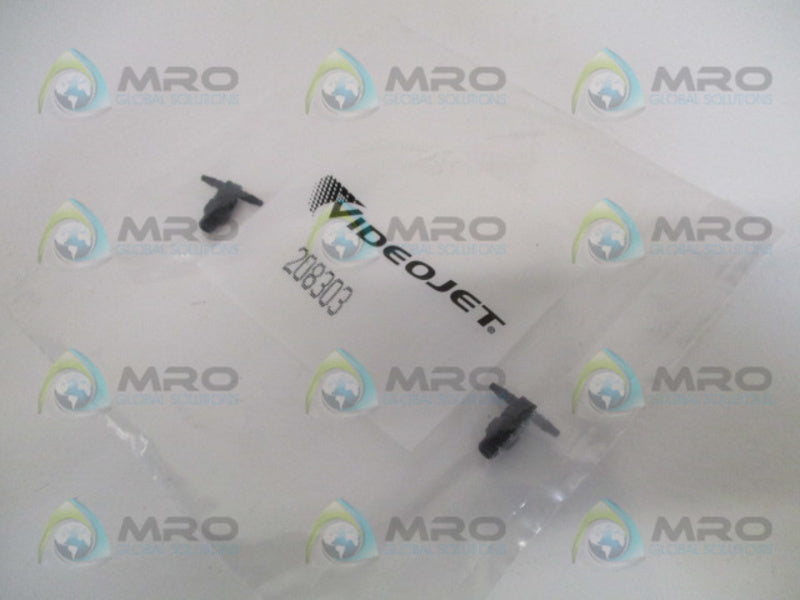 VIDEOJET 208303 TEE FITTING (PKG OF 2) NSMP