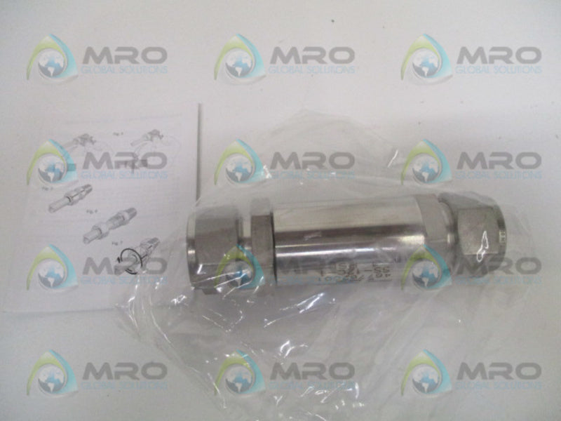 SWAGELOK SS-12C-1 POPPET CHECK VALVE NSMP