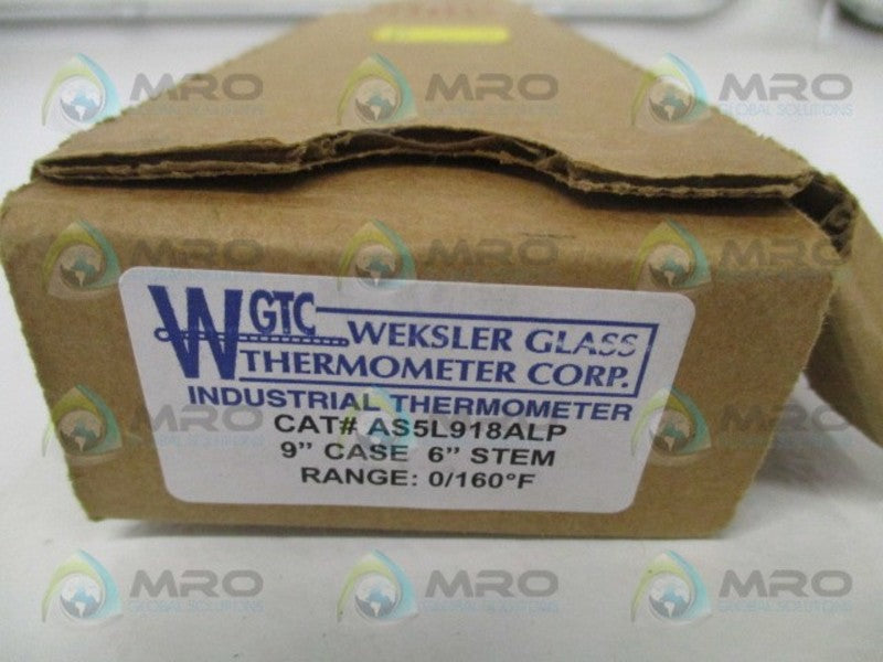 WEKSLER AS5L918ALP R 9" CASE 6" STEM 0/160 F NSMP