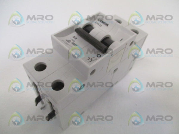 SIEMENS 5SX2202-8 CIRCUIT BREAKER 2A UNMP