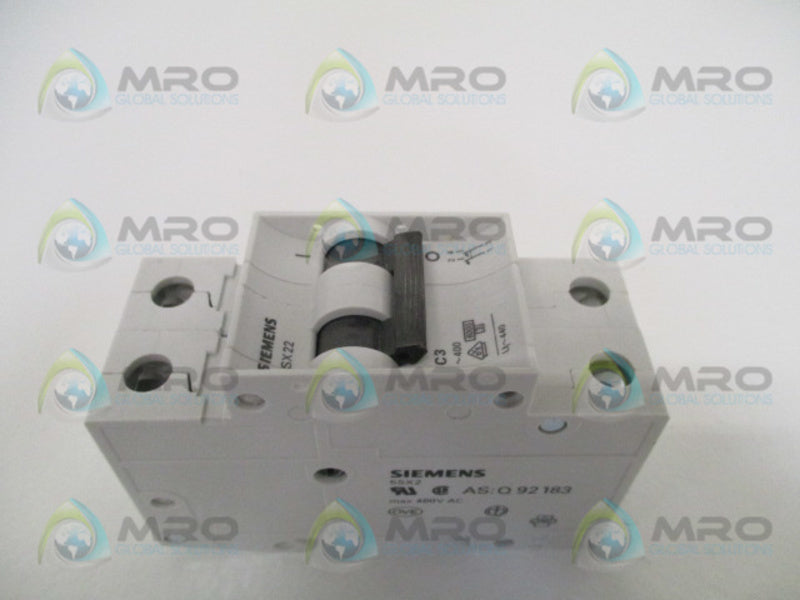 SIEMENS 5SX2203-7 CIRCUIT BREAKER 3A UNMP