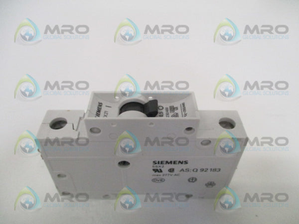 SIEMENS 5SX2105-7 CIRCUIT BREAKER 0.5A UNMP
