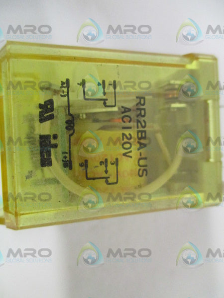IDEC RR2BA-US RELAY 120VAC UNMP