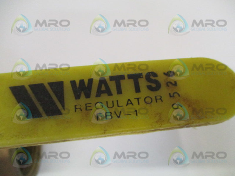 WATTS FBV-1 BALL VALVE 600 WOG 1" UNMP