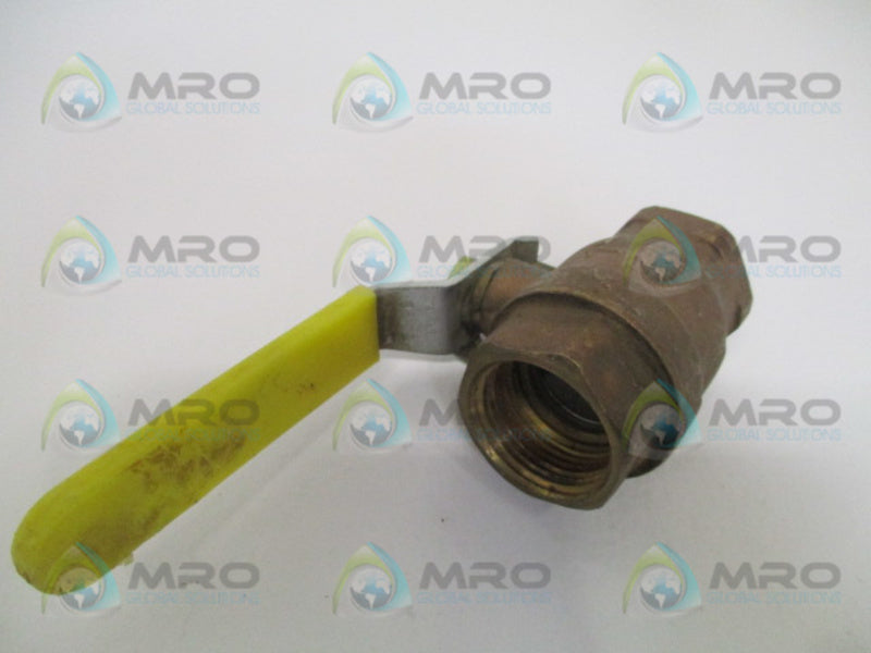 WATTS FBV-1 BALL VALVE 600 WOG 1" UNMP