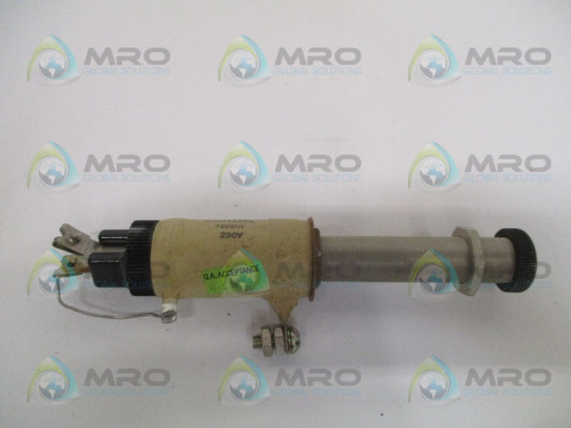 GENERAL ELECTRIC 6507128P6 RESISTOR 7200 OHMS UNMP