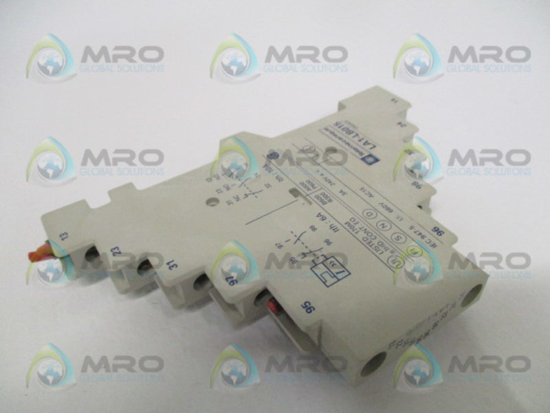 TELEMECANIQUE LA1-LB015 AUXILIARY CONTACT BLOCK UNMP