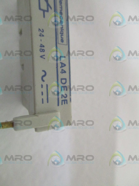 TELEMECANIQUE LA4DE2E SURGE COIL SUPPRESSOR 24-48V UNMP