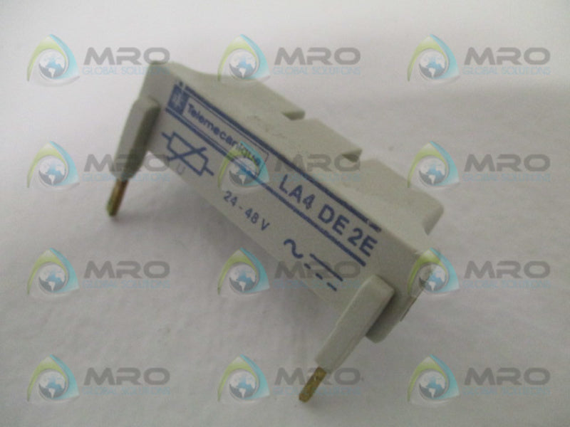 TELEMECANIQUE LA4DE2E SURGE COIL SUPPRESSOR 24-48V UNMP